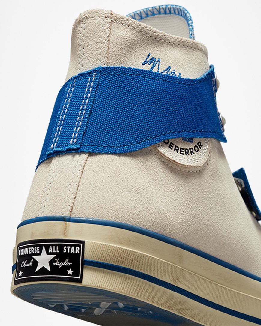 Women's Converse x ADER ERROR Chuck 70 High Top Shoes White / Blue / Black | AU C6358D